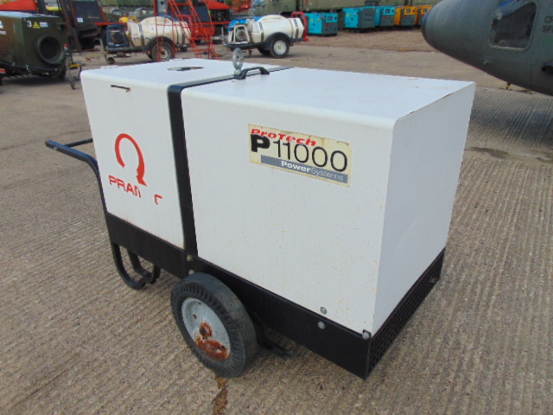 Pramac P11000 Single Phase 10.3 KVA Yanmar Diesel Silenced Generator 2,327 HRS ONLY - Image 5 of 13