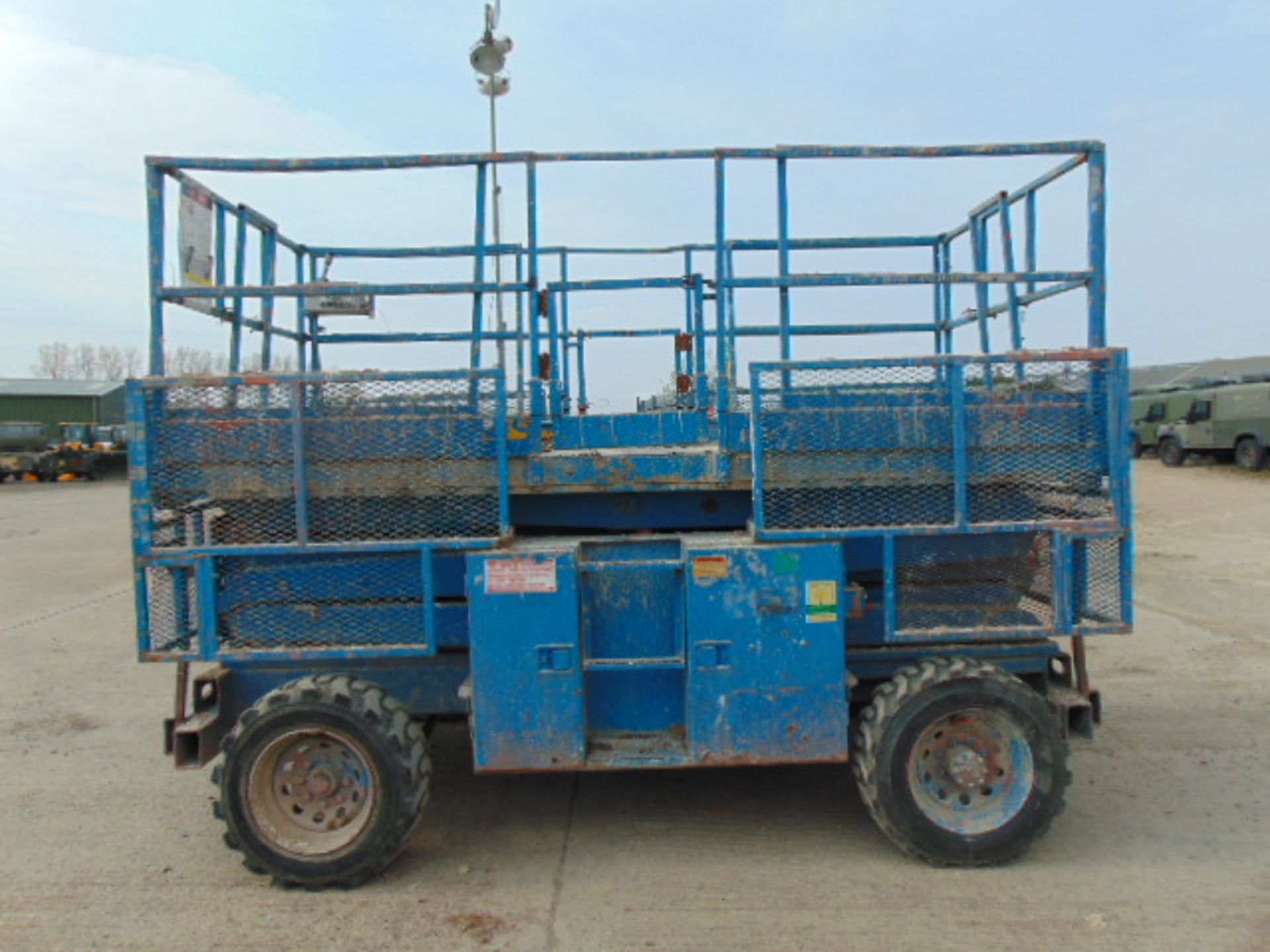 SkyJack SJ8831 Rough Terrain Diesel Scissor Lift 2244 hours only. - Image 3 of 15