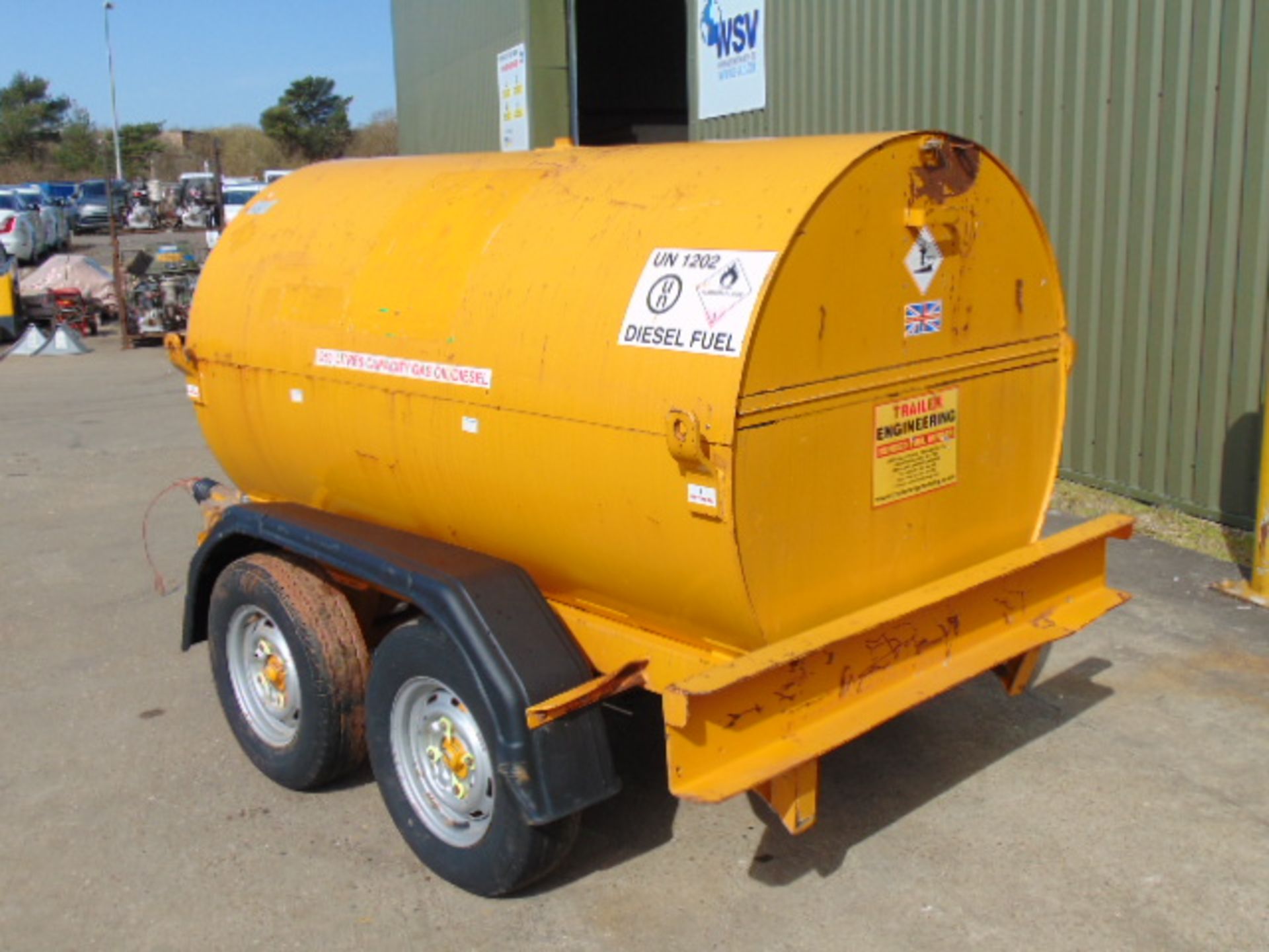 Trailer Engineering 950L Fast Tow Bunded Fuel Bowser - Image 5 of 15