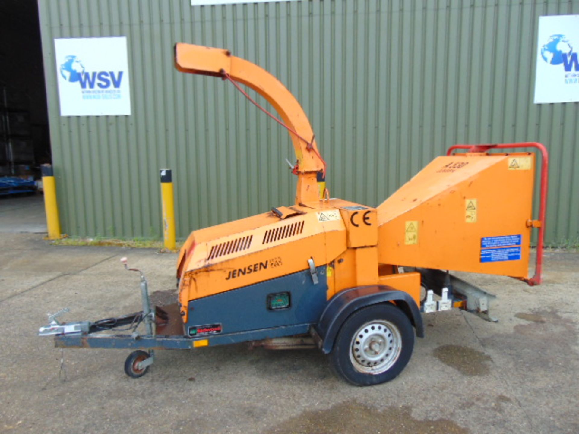 Jensen A530 Kubota Diesel Wood Chipper ONLY 665 HOURS! - Image 2 of 13