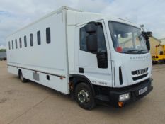 2011 Iveco Eurocargo 100E18 Day Cab Box Van 4x2 3.9L Diesel - Prison/Secure Transport Vehicle