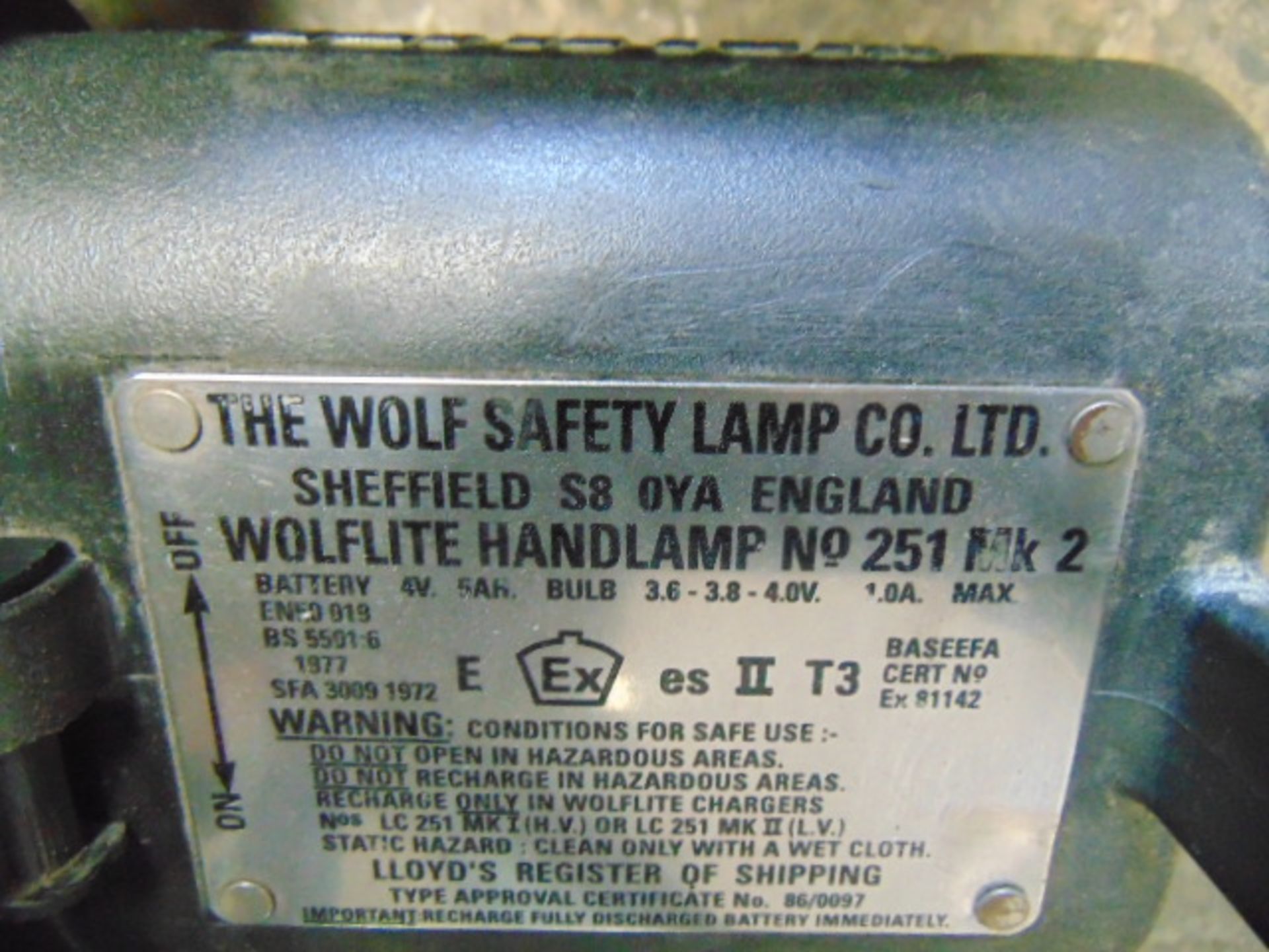 6 x Wolf & Mica Safety Torches as shown - Image 3 of 3
