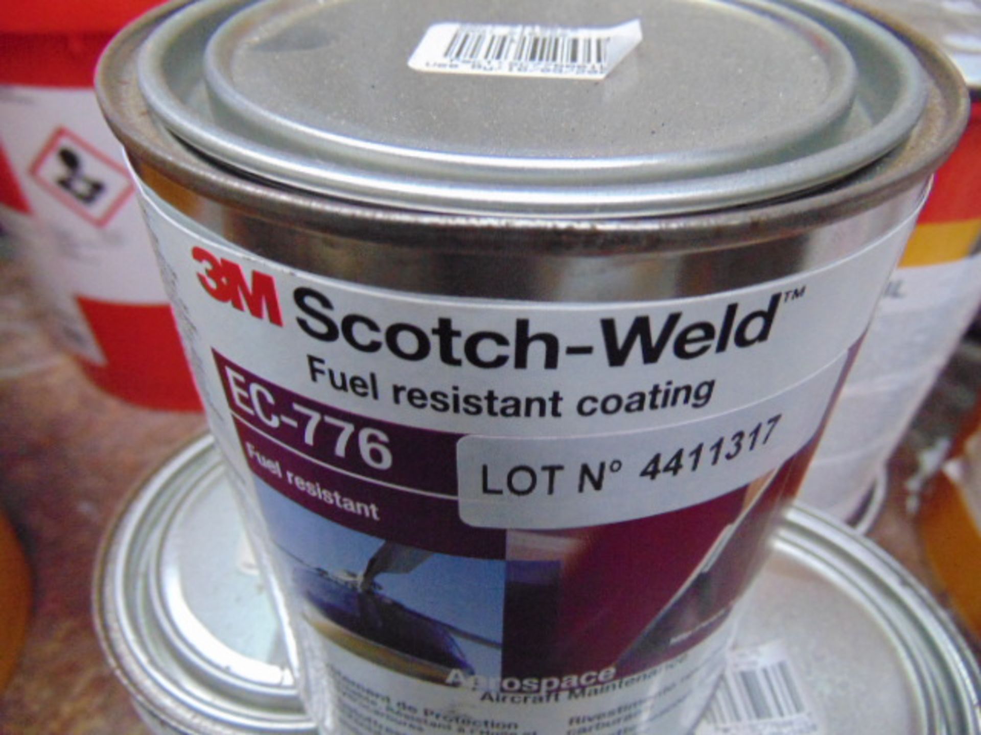 5 x Unissued 1L Scotch-Weld EC-776 Fuel Reistant general purpose, solvent based adhesive/coating - Image 2 of 2