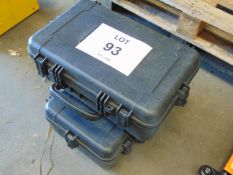 2X PELI TYPE CASES