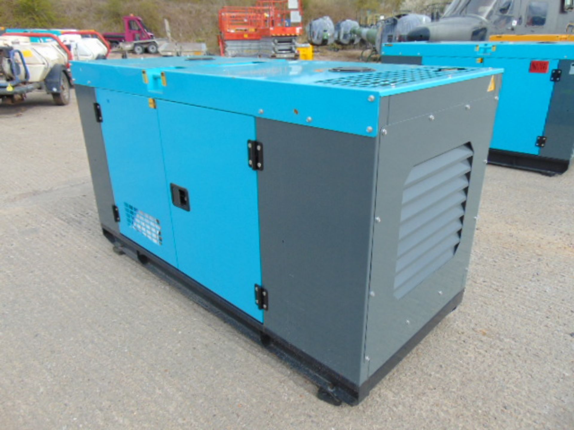 2020 UNISSUED 50 KVA 3 Phase Silent Diesel Generator Set - Image 3 of 22