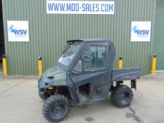 2014 POLARIS RANGER DIESEL 4X4 RTV WITH TIPPING BODY