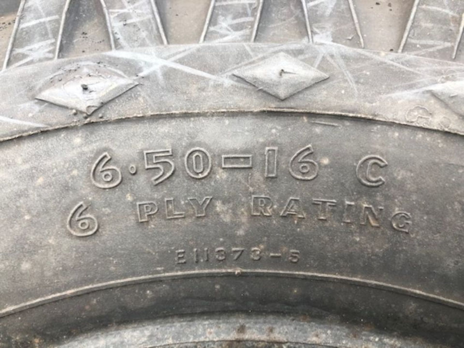 5 x Goodyear 6.50-16 Hi-Miler Xtra Grip Tyres - Image 6 of 6
