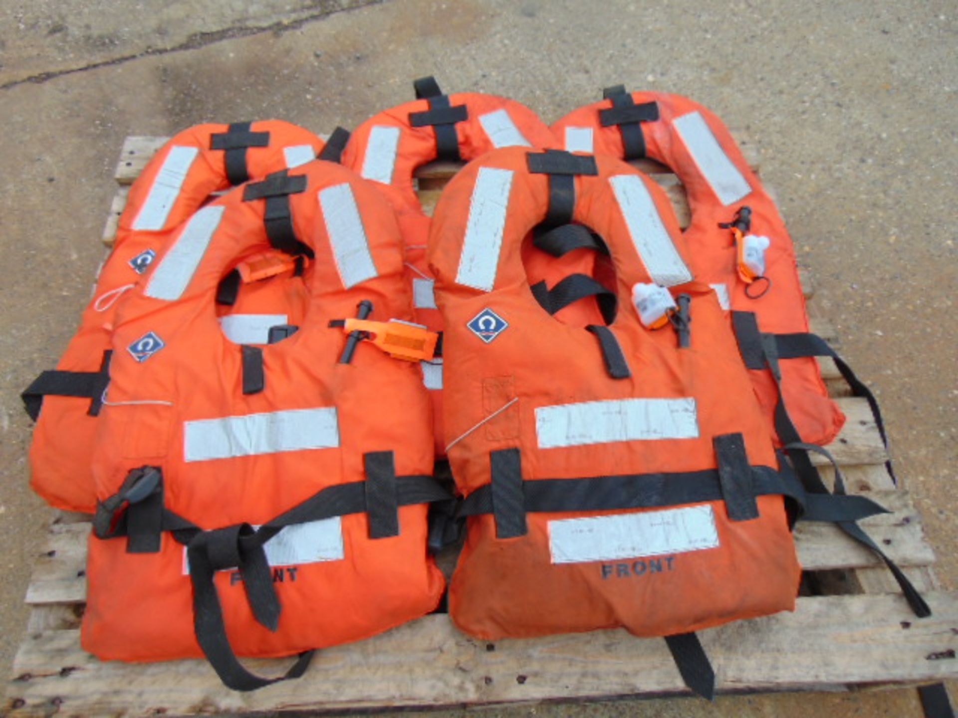 5 x Crewsaver 150N Life Jackets