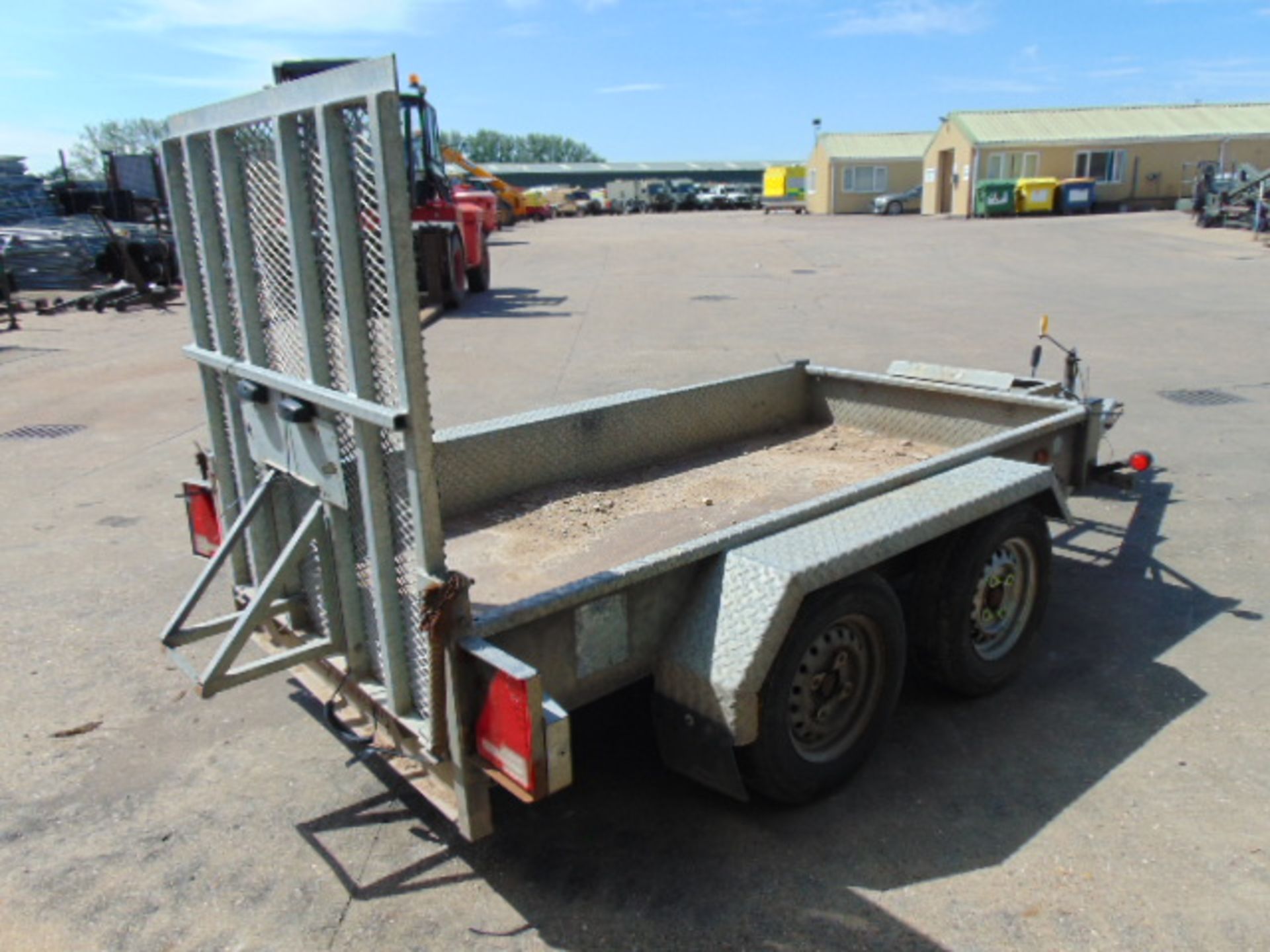 Indespension 2.7 Tonne Twin Axle Plant Trailer c/w Ramps - Image 5 of 12