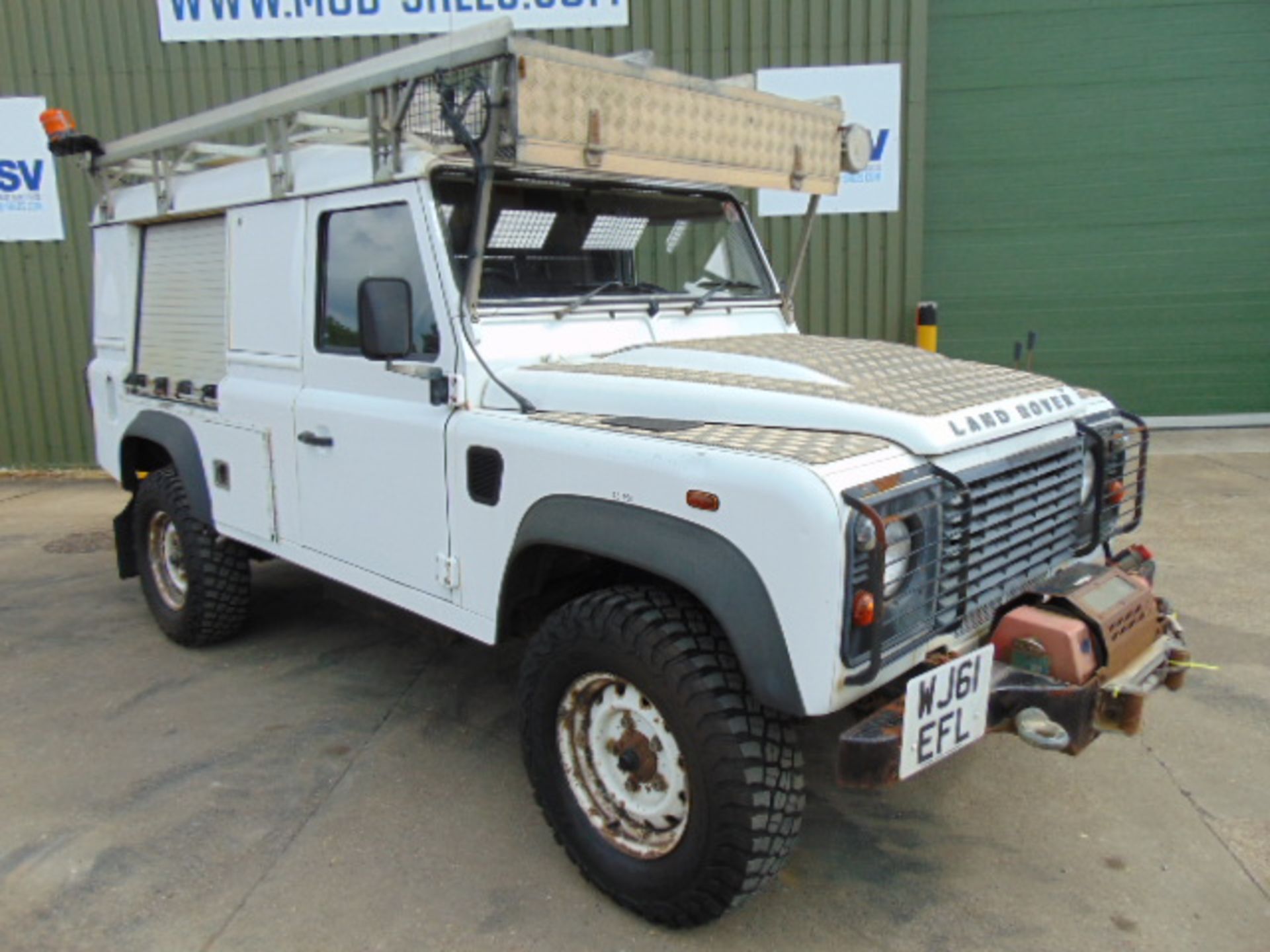 2011 Land Rover Defender 110 Puma hardtop 4x4 Utility vehicle