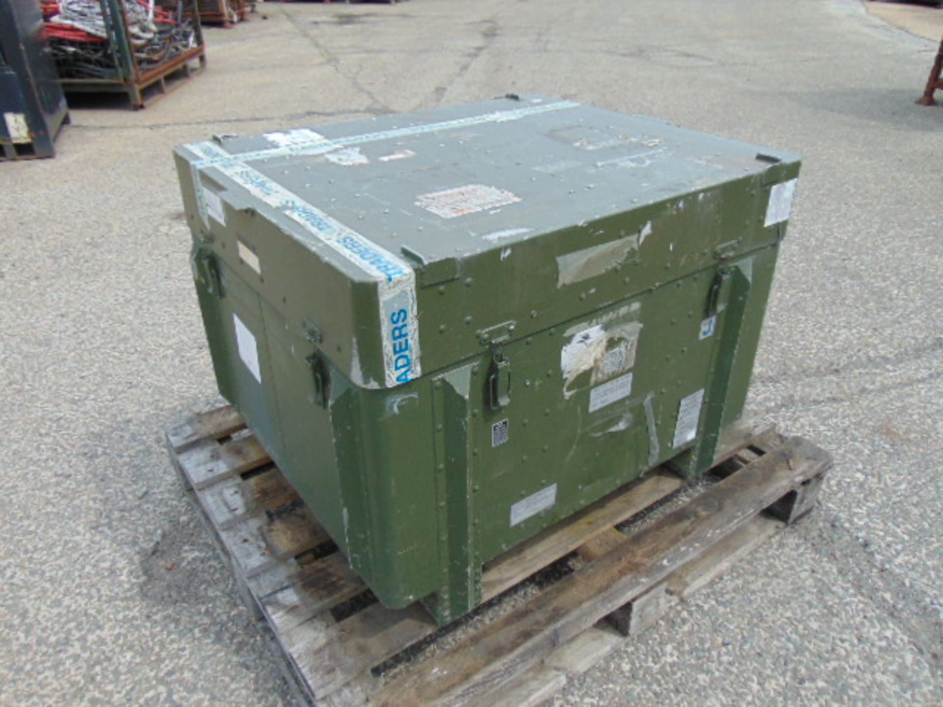 Large Heavy Duty Secure Storage Box as shown
