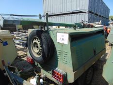 HYLITE MODEL TS 2-5 5.5 KVA GENERATOR/ LIGHTING TOWER