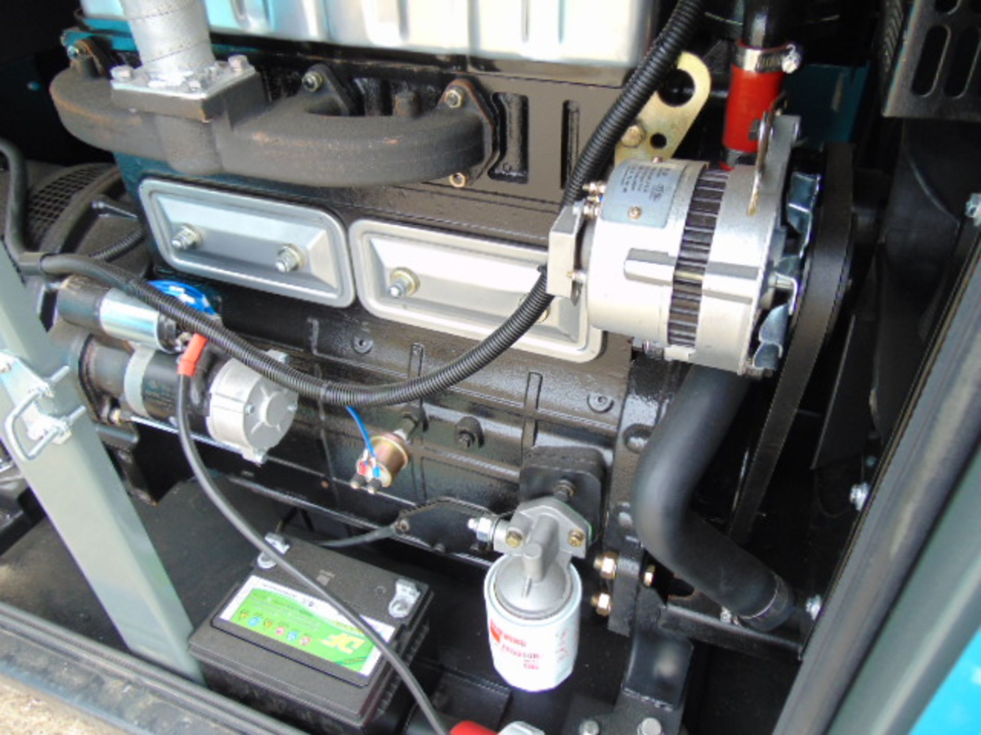 2020 UNISSUED 50 KVA 3 Phase Silent Diesel Generator Set - Image 13 of 22