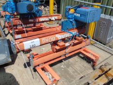 DEMAG OVERHEAD CRANE WITH WINCH AND REMOTE CONTROL