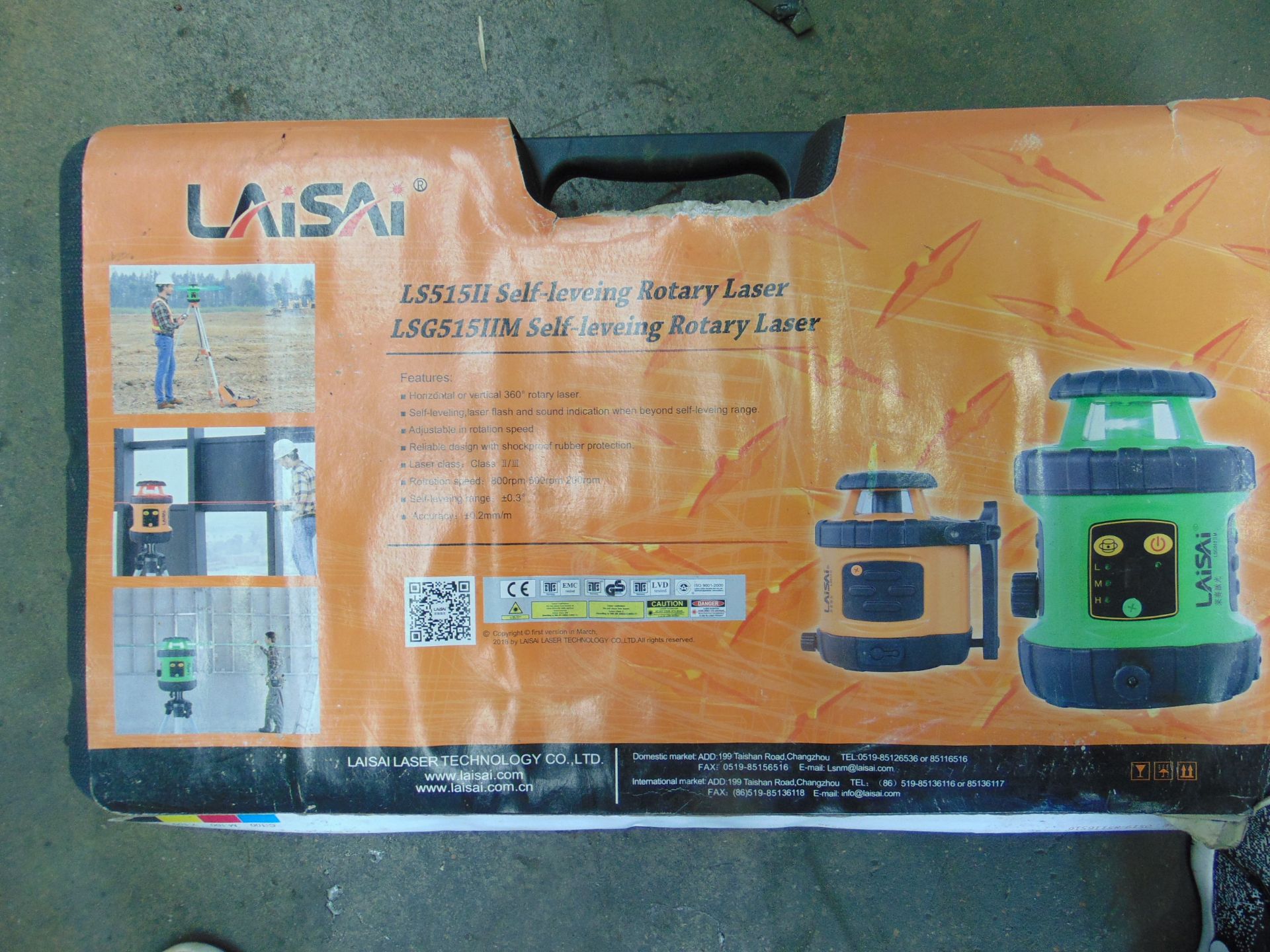 ** BRAND NEW ** LAISAI LS515II Surveying Self Levelling Rotary Laser Set - Image 10 of 11