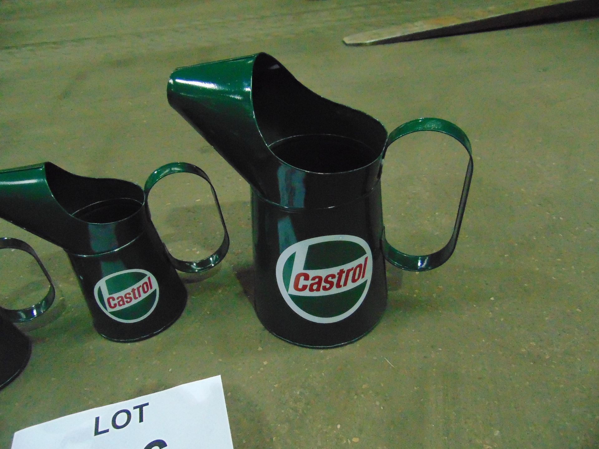 1 SET OF 4 CASTROL OIL CANS *NEW AND UNUSED* - Image 3 of 3