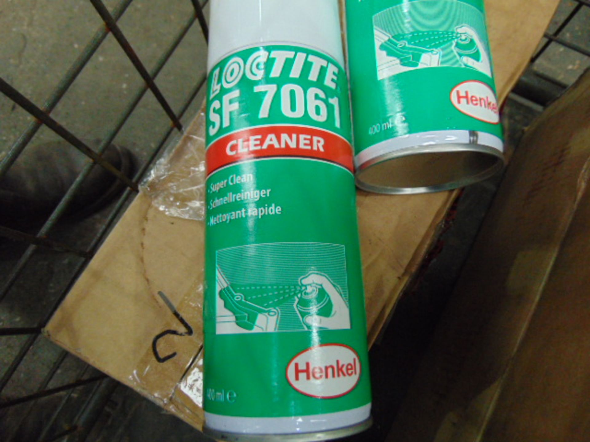 12 x Unissued 400ml Cans of Loctite SF7061 Multi Purpose Cleaner - Image 2 of 2