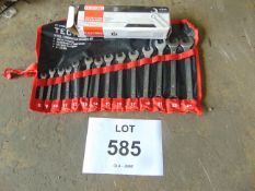 14pcs UNUSED TECTOOL METRIC SPANNER SET