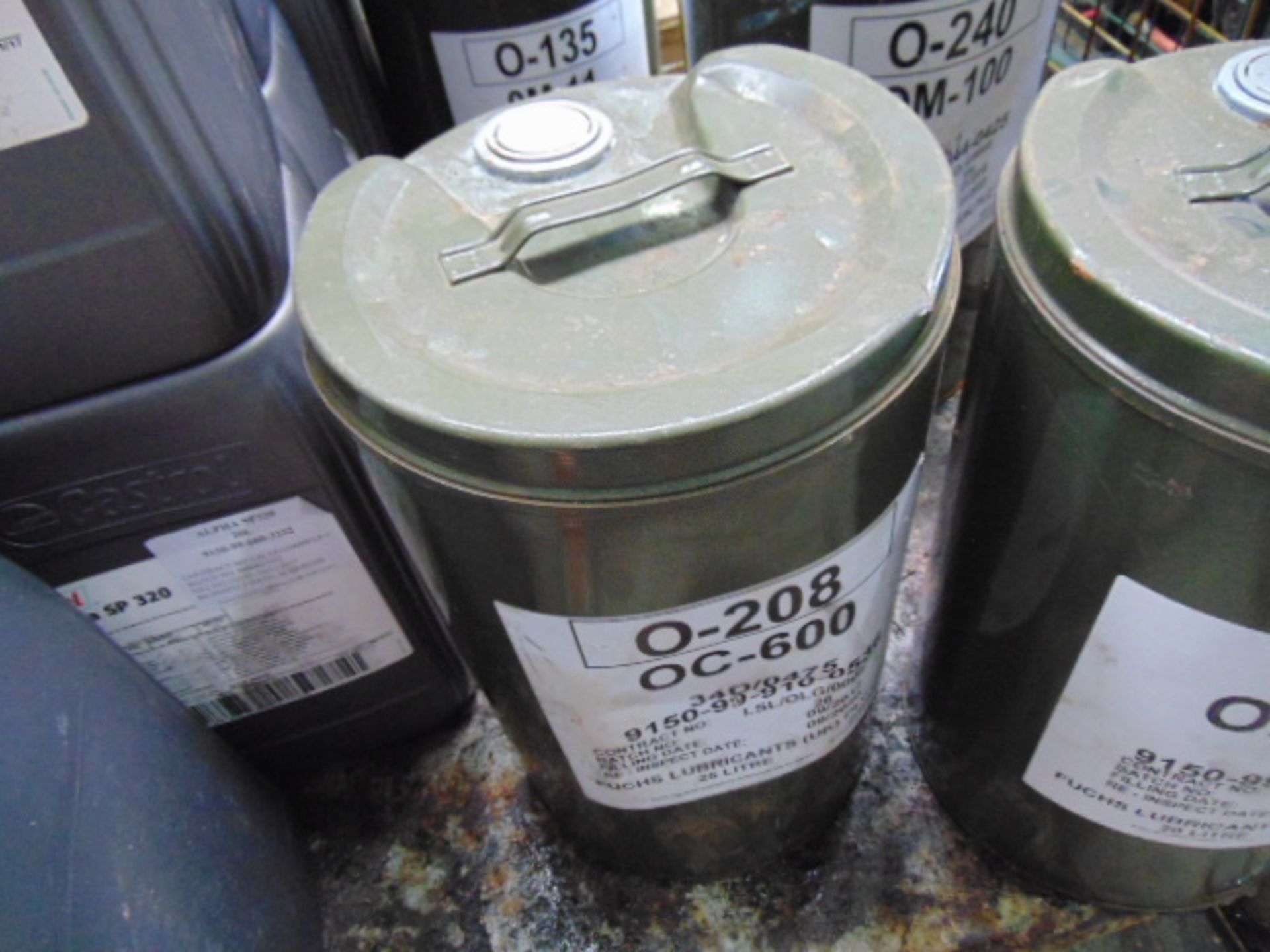 1 x Unissued 25L Drum of OC-600 High Performance Gear Lubricating Oil