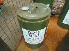 1 x Unissued 20L Drum of OEP 220 Extreme Pressure Gear Oil 80W90 Guage