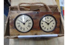 HERITAGE DOUBLE CLOCKS