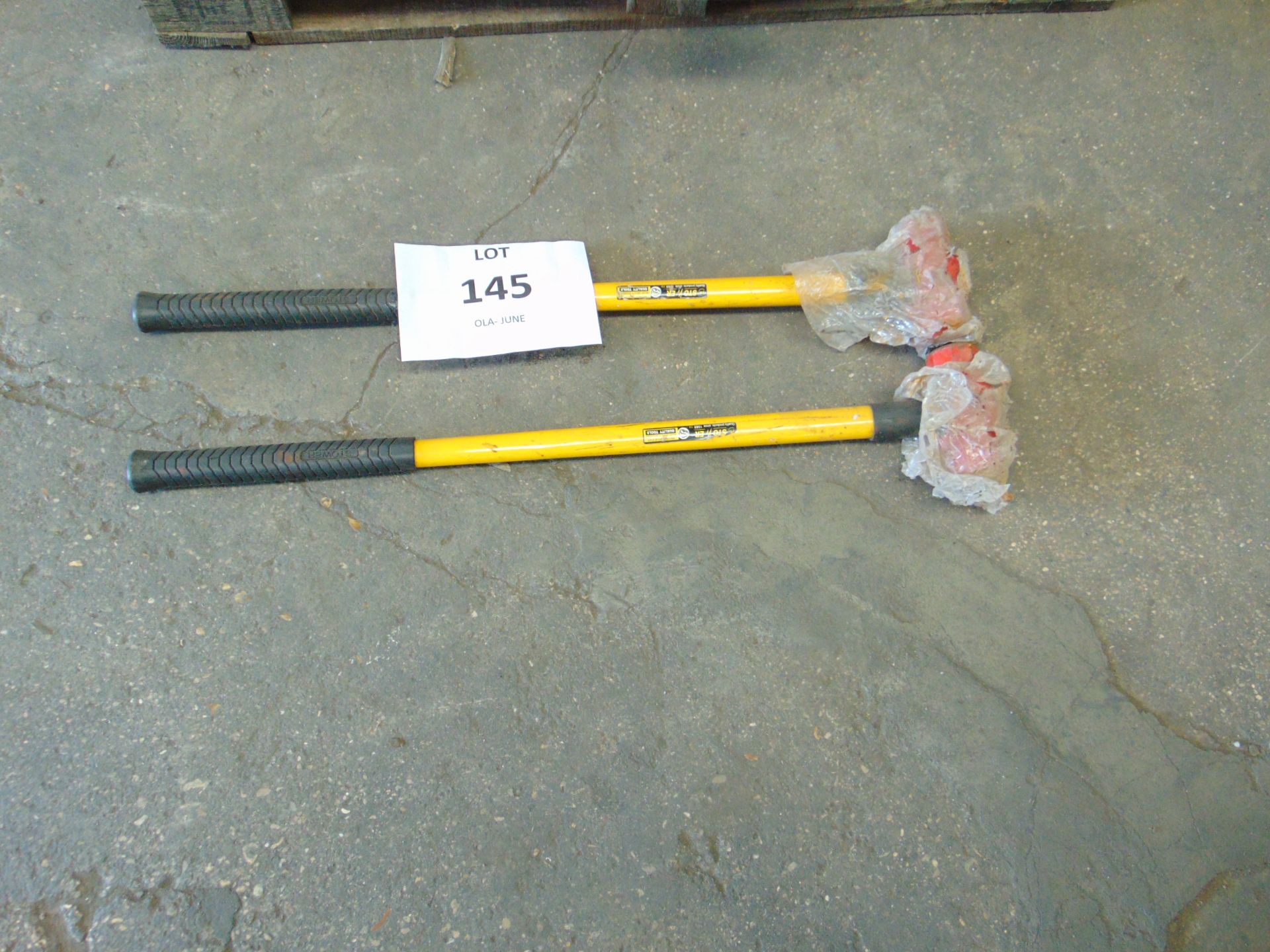 2x Stower HD Sledge Hammers Unissued