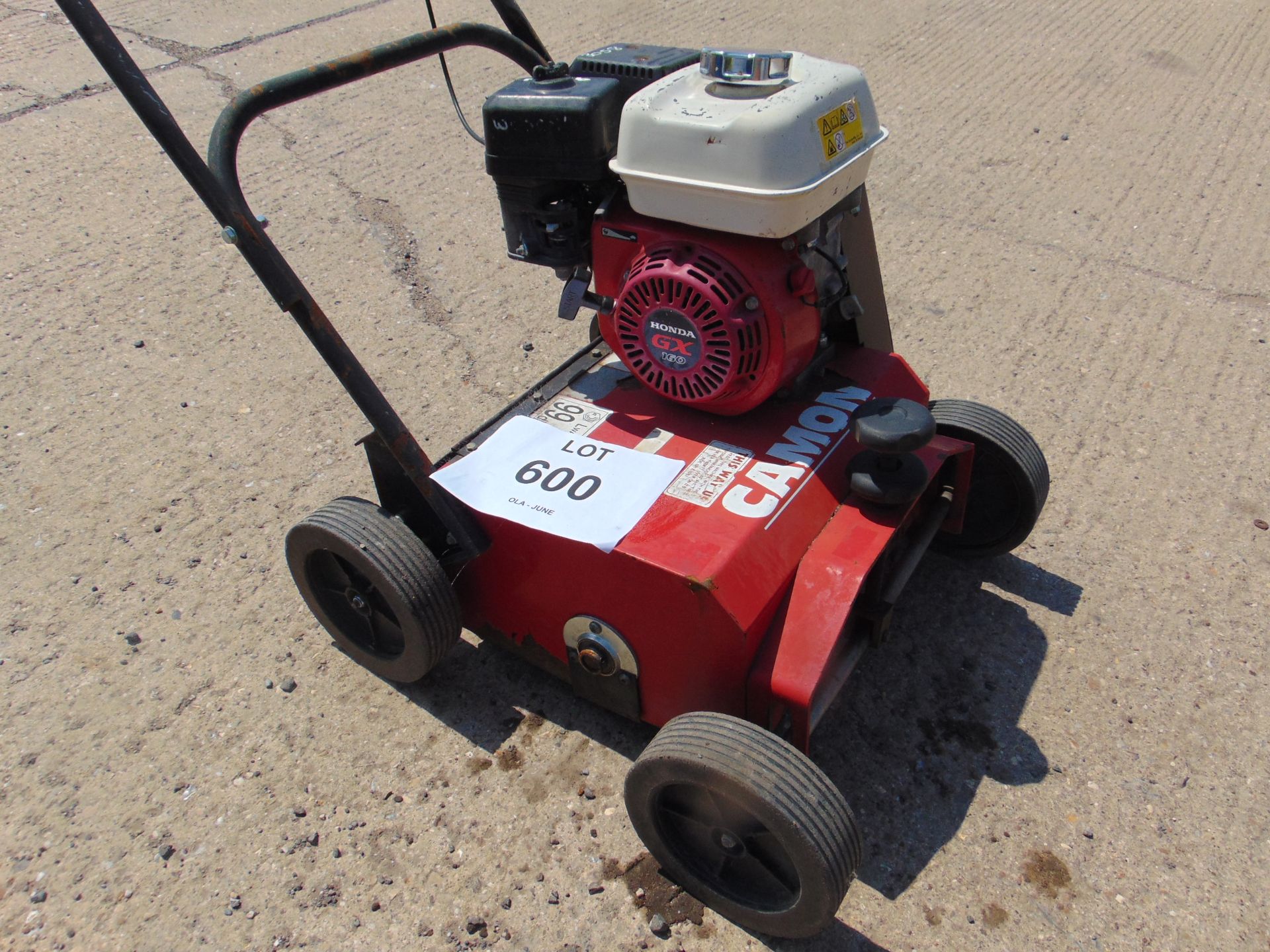 CAMON PETROL LAWN SCARIFIER WITH HONDA GX 160 ENGINE