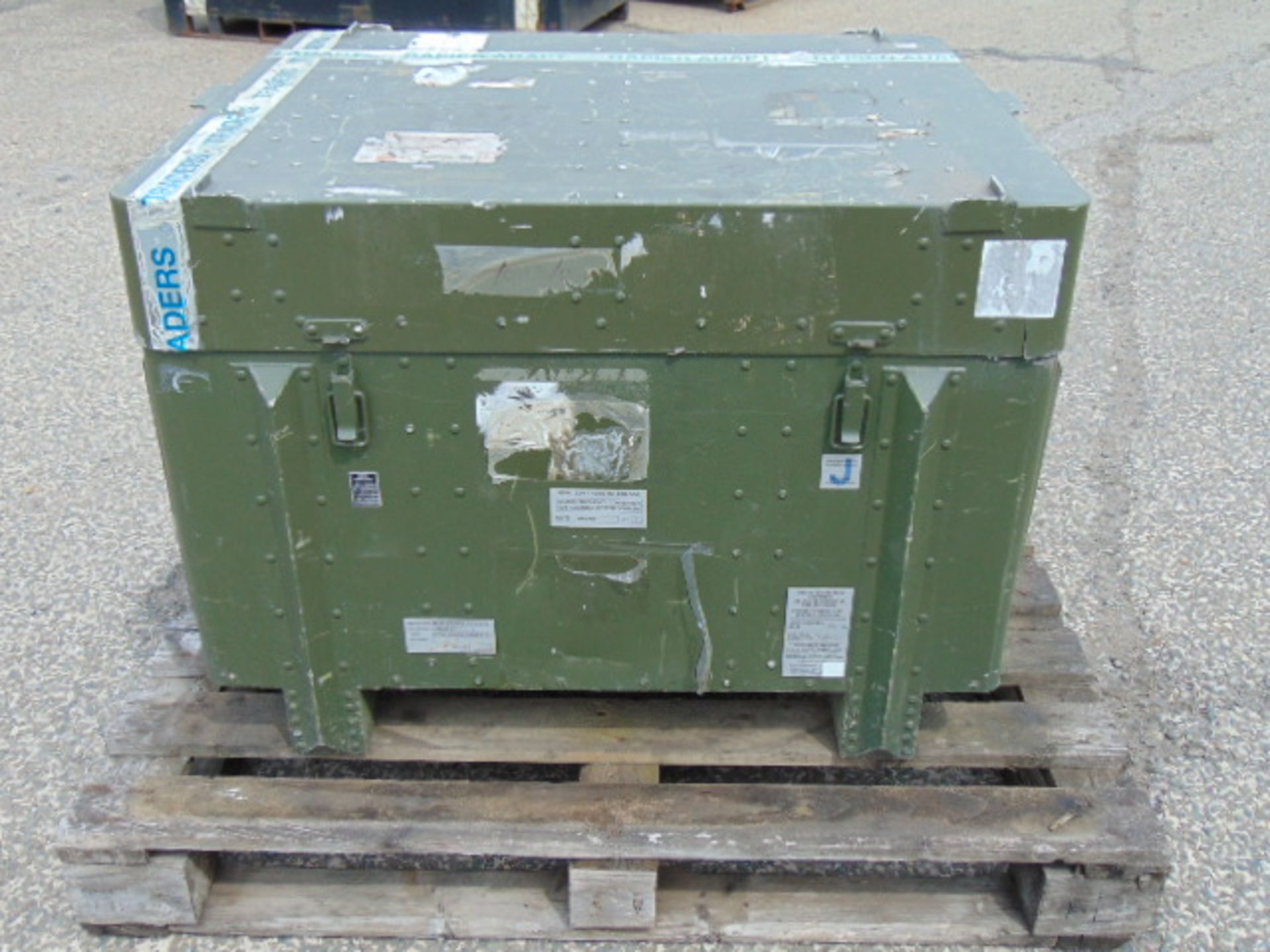 Large Heavy Duty Secure Storage Box as shown - Image 2 of 7