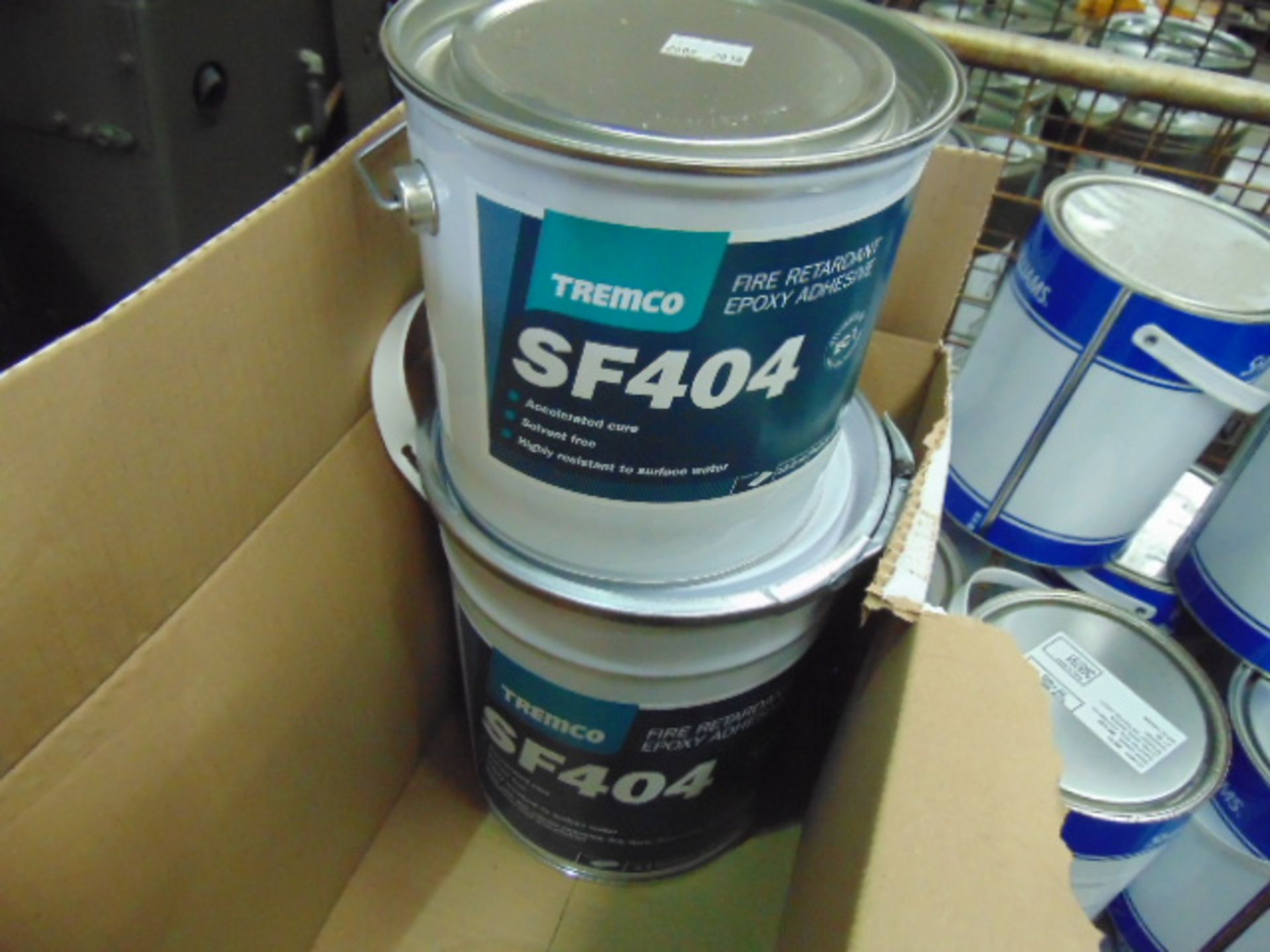 3 x Unissued Tremco SF404 Fire Retardent Epoxy Adhesive as shown - Image 2 of 4