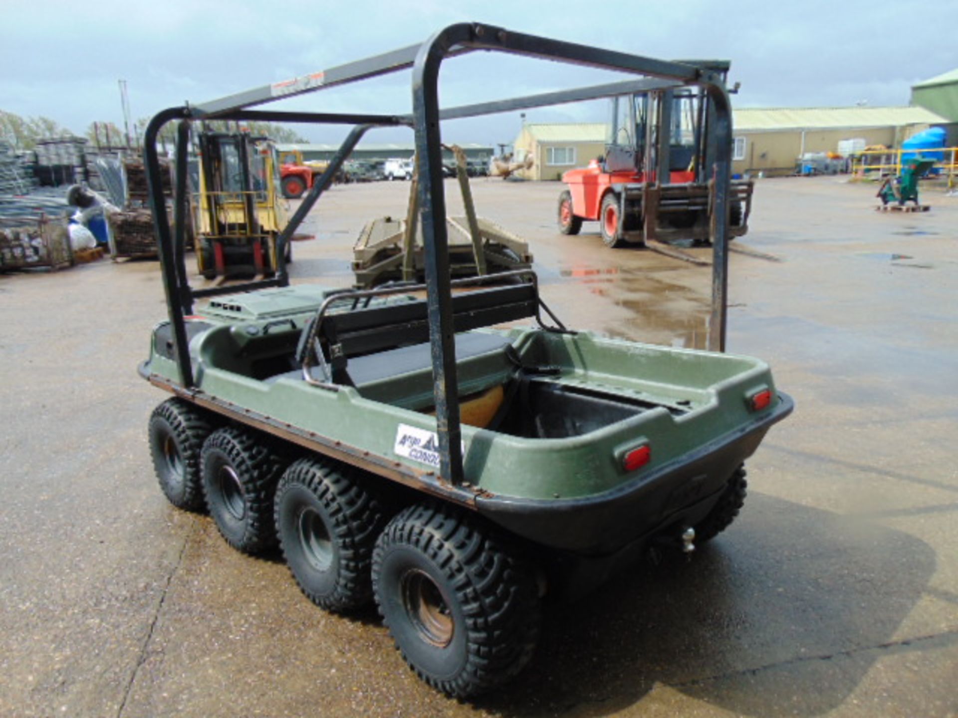 Argocat 8x8 Conquest Amphibious ATV c/w Roll Cage ONLY 1,080 Hours! - Image 8 of 20