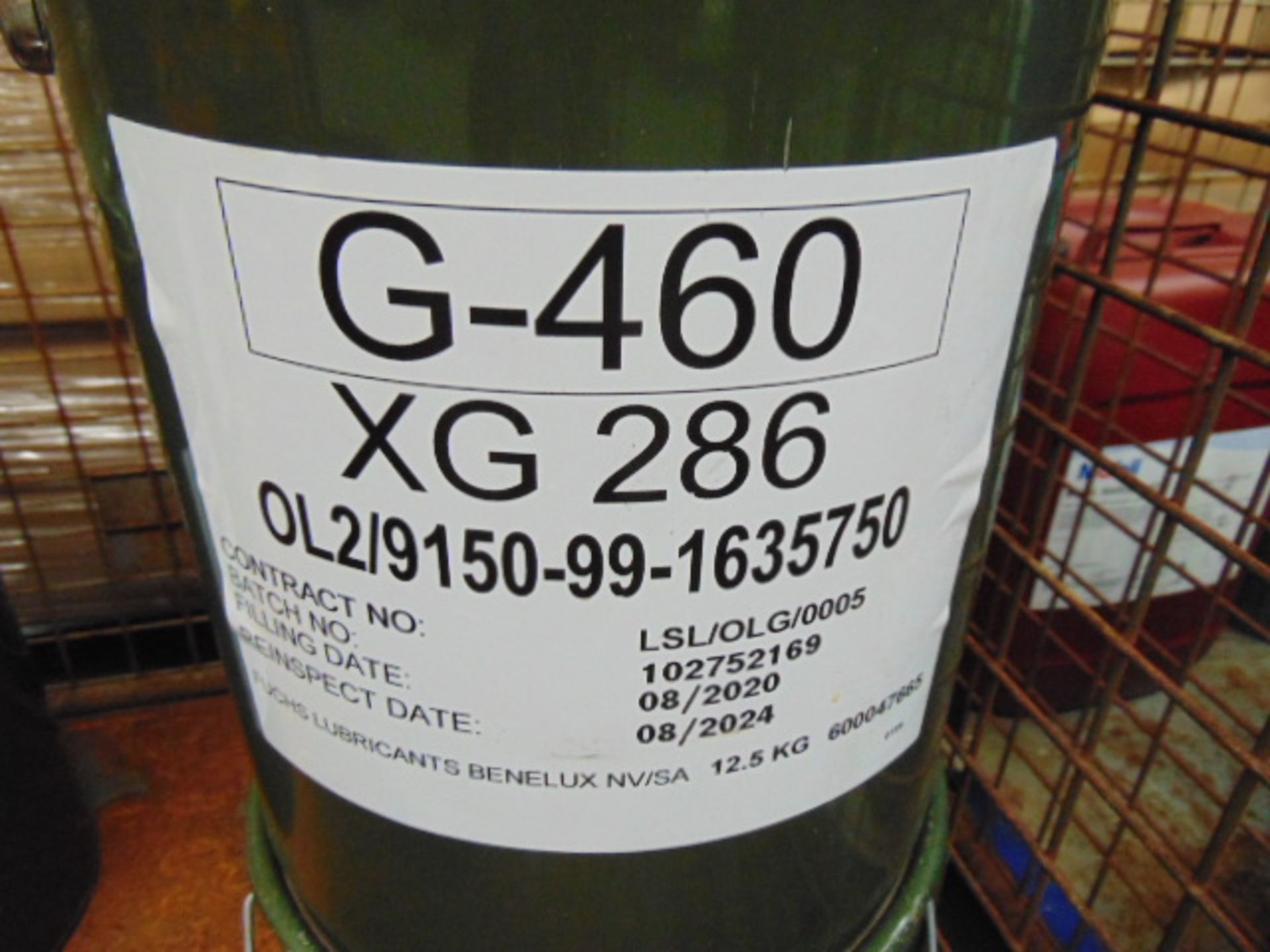 4 x Unissued 12.5Kg Drums of XG 286 Multi Purpose High Quality Sea Water Resistant Grease - Image 2 of 2