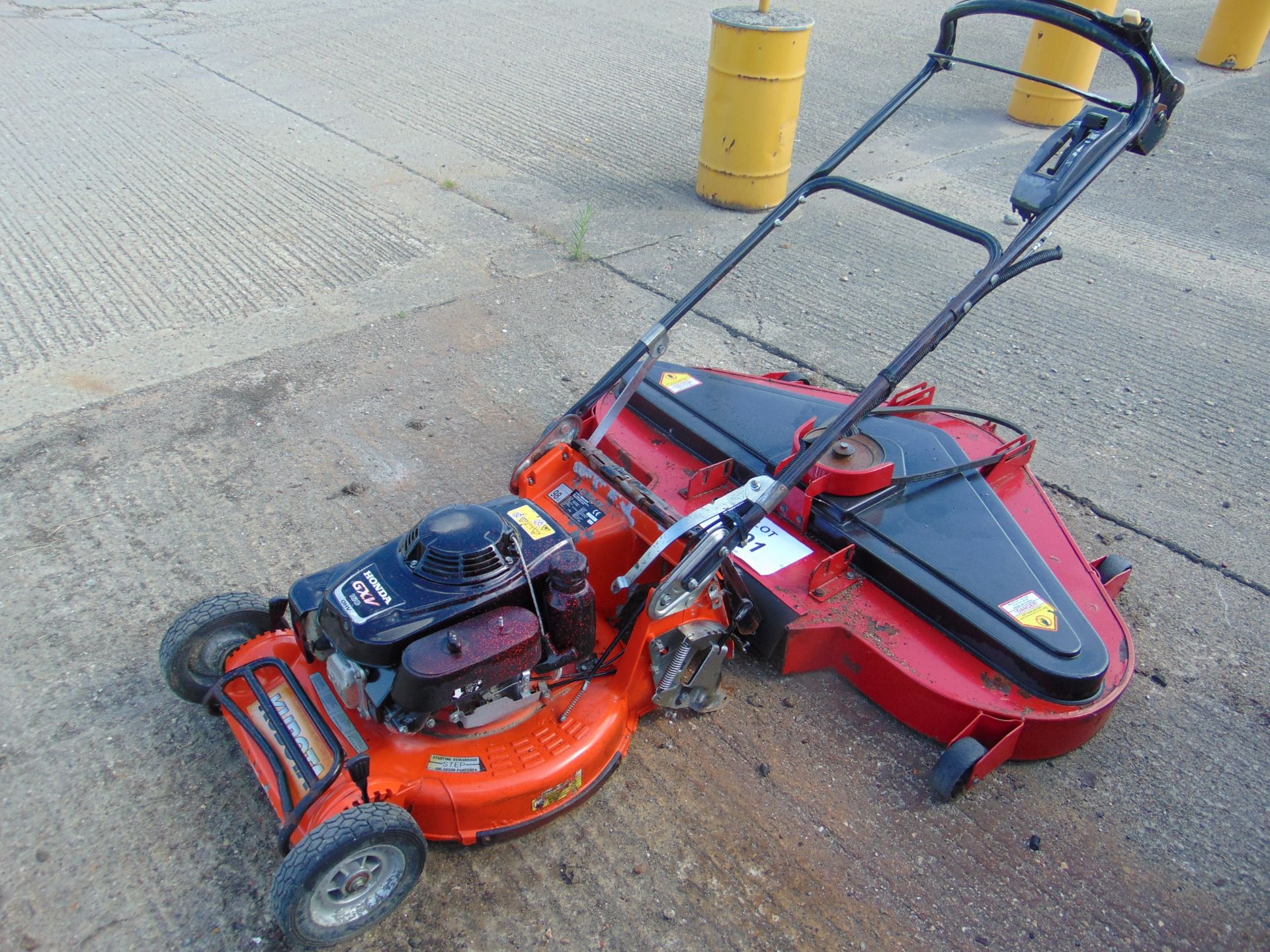 KUBOTA MOWER PLUS COUNTAX 48 INCHES MOWER DECK FROM COUNTY COUNCIL