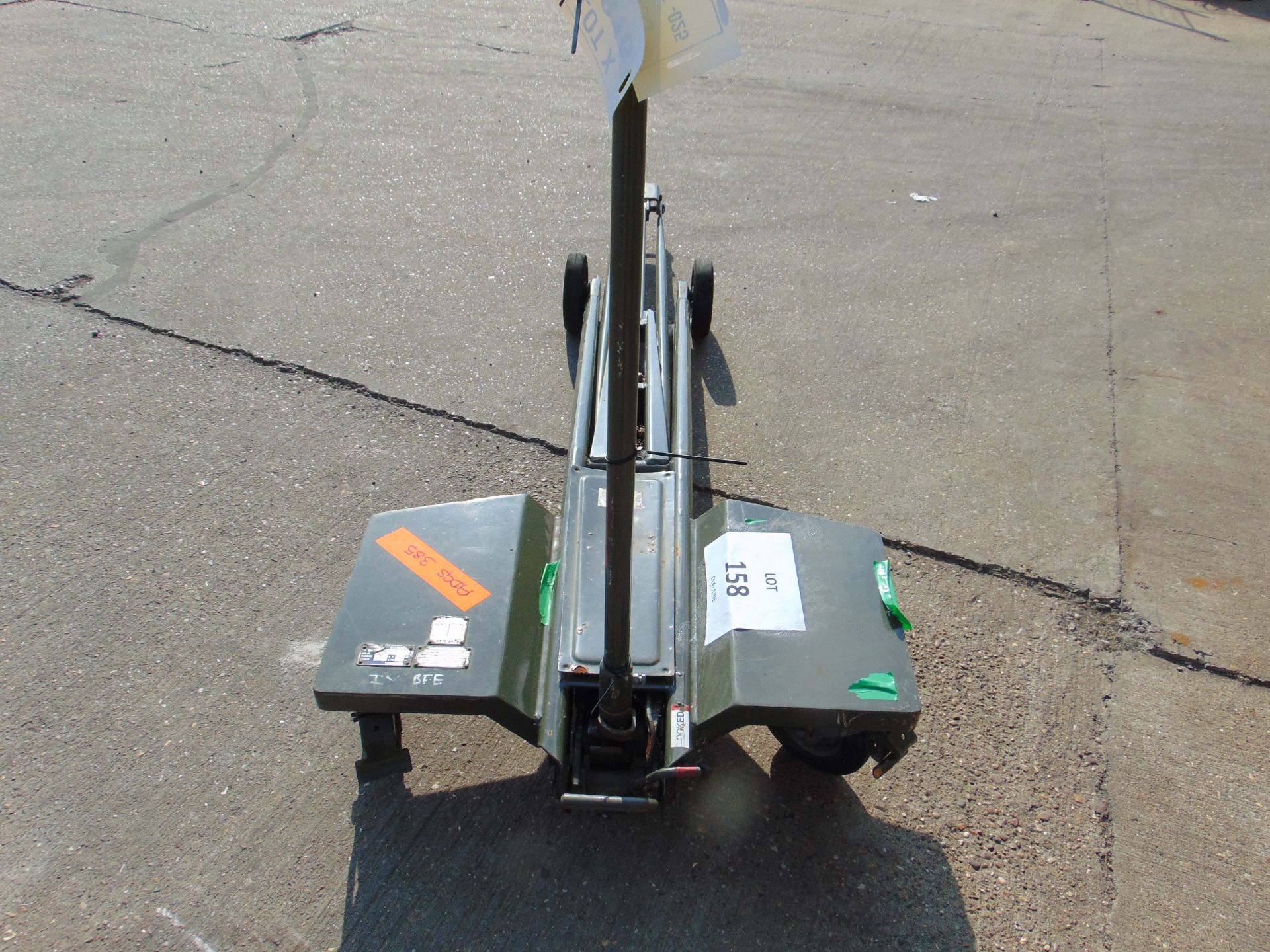 STEINBOCK HI- LIFT TROLLEY JACK FROM R.A.F.