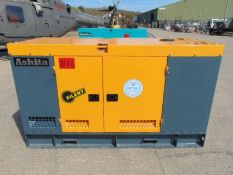 2020 UNISSUED 40 KVA 3 Phase Silent Diesel Generator Set. This generator is 3 phase 380 volt 50 Hz