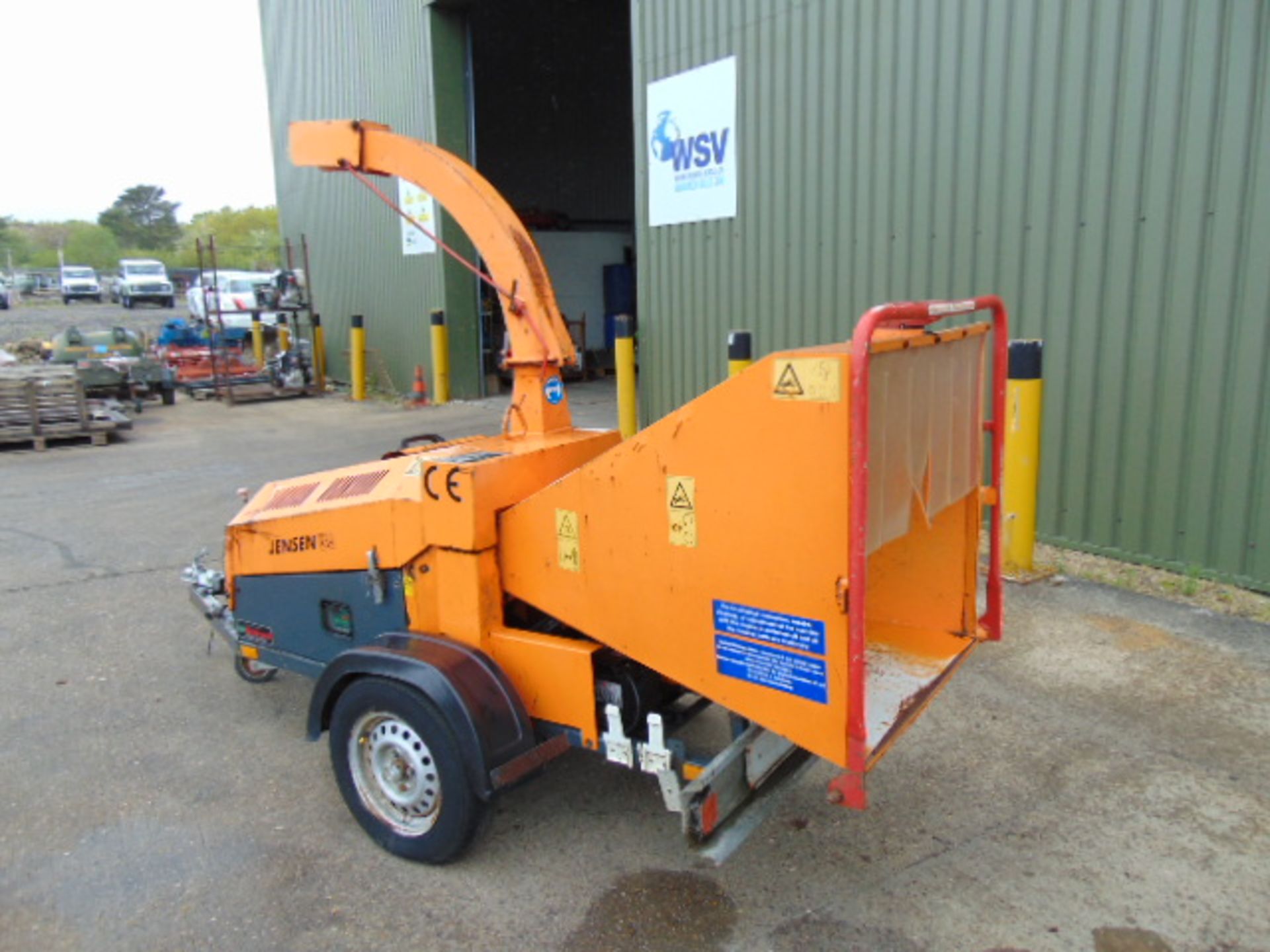 Jensen A530 Kubota Diesel Wood Chipper ONLY 665 HOURS! - Image 3 of 13