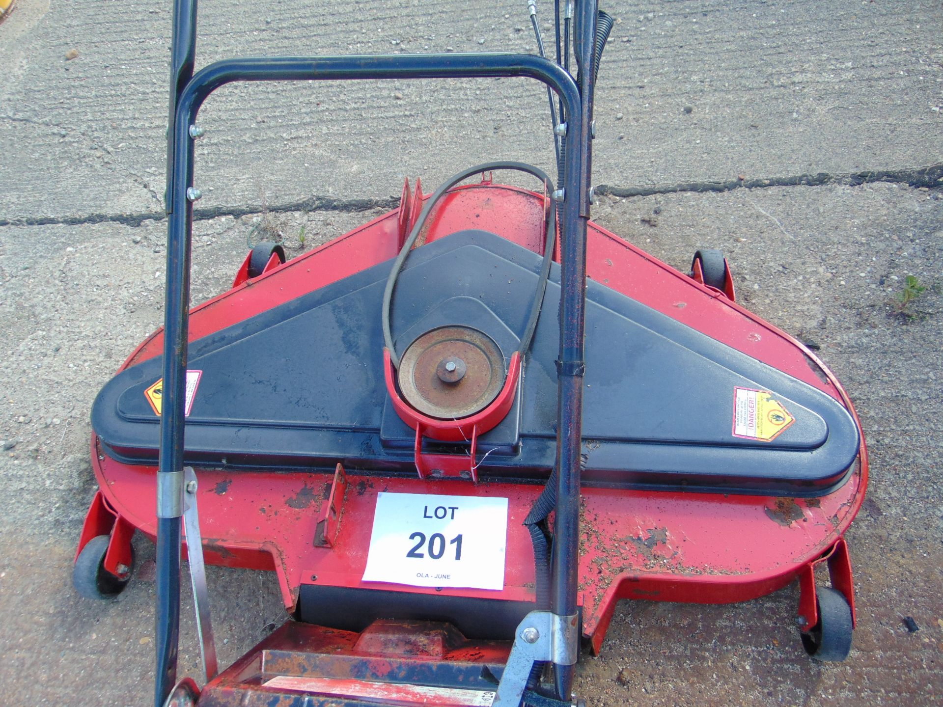 KUBOTA MOWER PLUS COUNTAX 48 INCHES MOWER DECK FROM COUNTY COUNCIL - Image 6 of 6