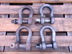 Q 4 x 5 3/4 Ton D Shackles