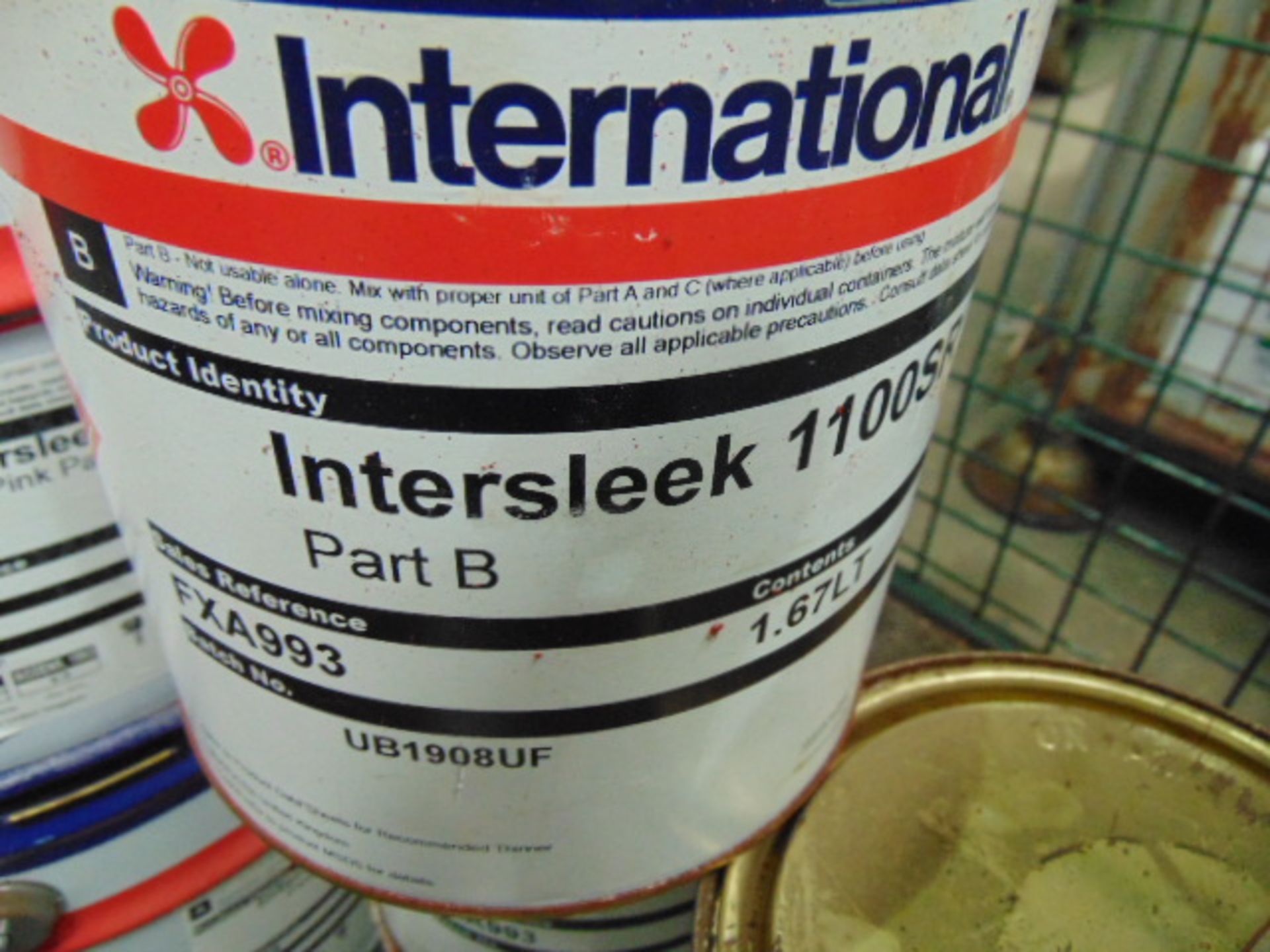 22 x Unissued International Intersleek 737 Silicone Elastomer Foul Release Tie Coat Primer as shown - Image 3 of 4