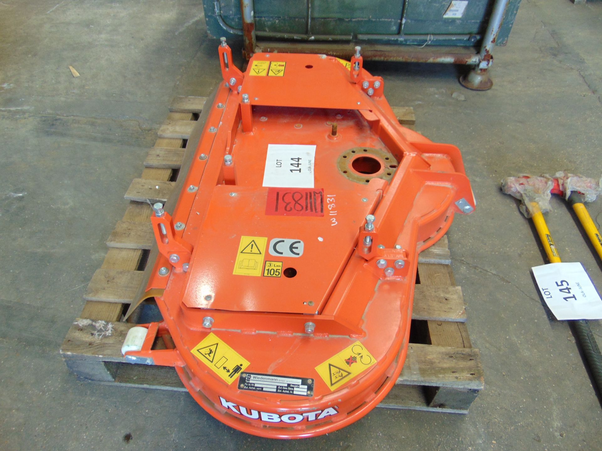 Kubota 150H Mower Deck Unused as shown - Image 4 of 6