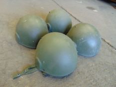 4 x British Army GS MK.6 combat helmets