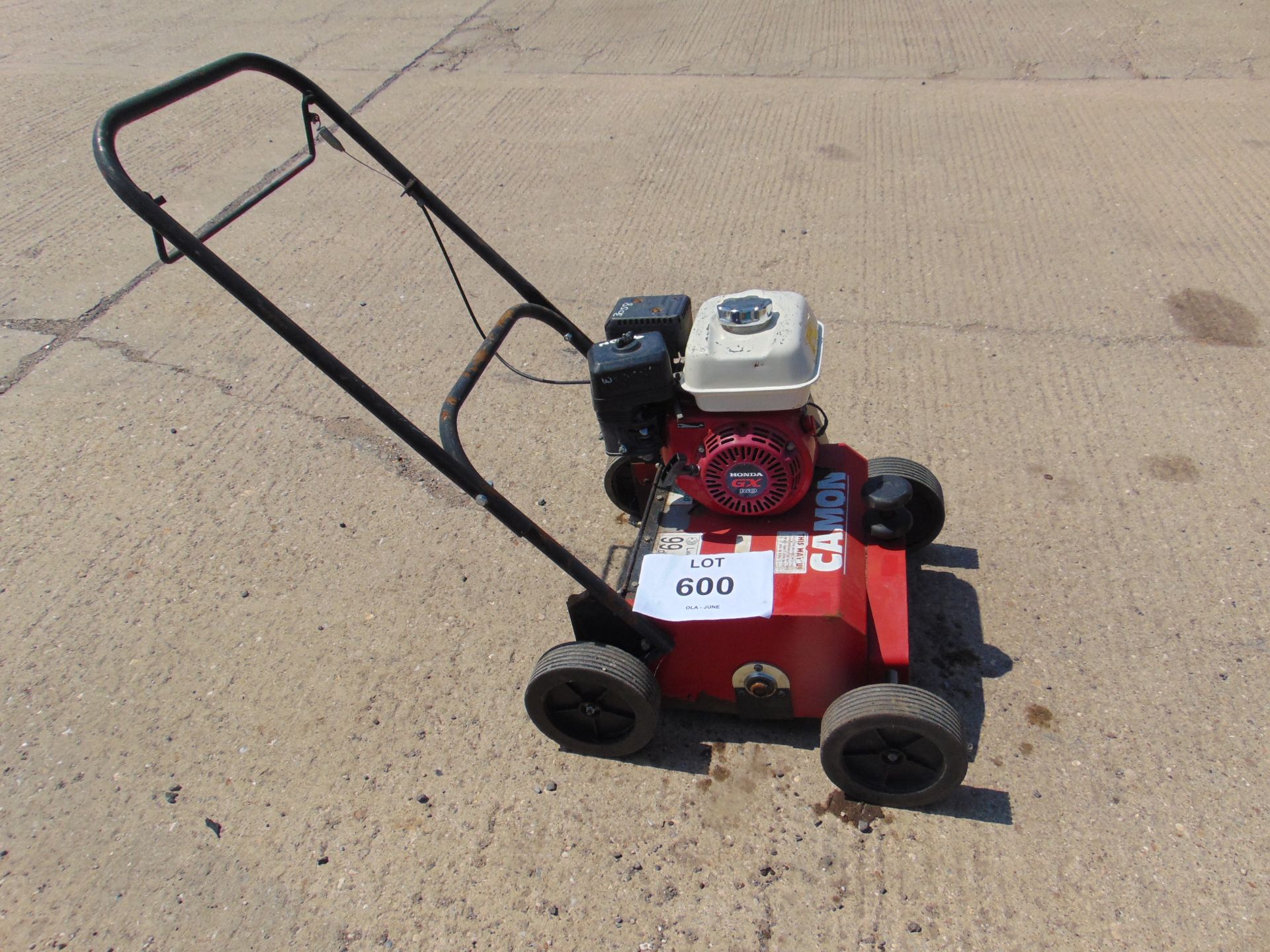 CAMON PETROL LAWN SCARIFIER WITH HONDA GX 160 ENGINE - Image 4 of 6