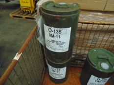 2 x Unissued 25L Drums of OM-11 High Performance Engine Oil