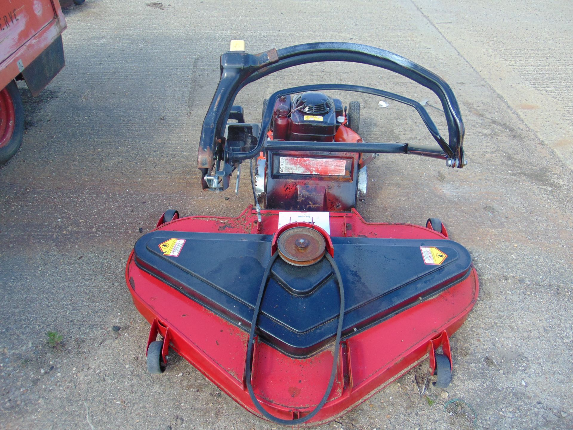 KUBOTA MOWER PLUS COUNTAX 48 INCHES MOWER DECK FROM COUNTY COUNCIL - Image 5 of 6