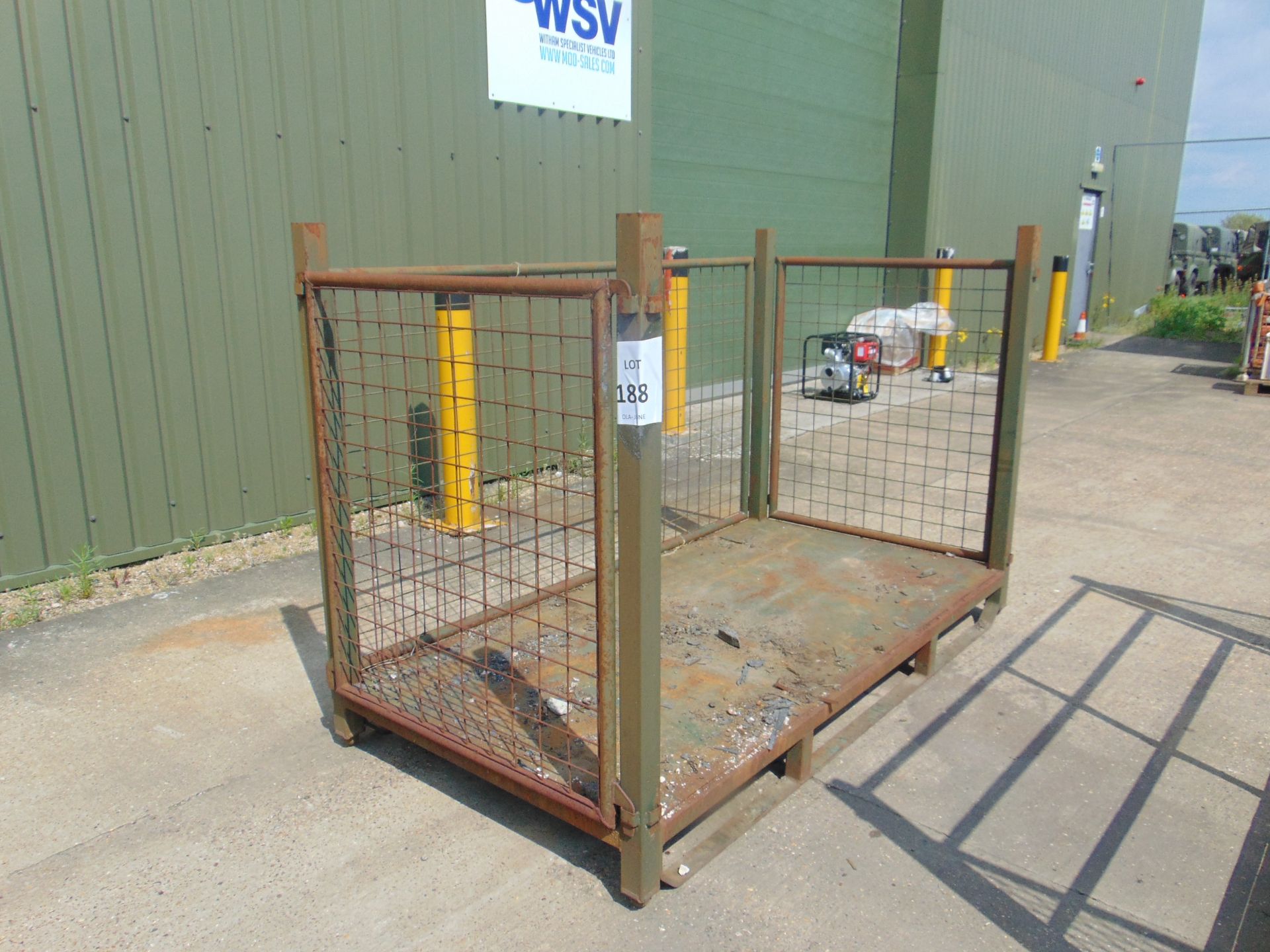 Heavy Duty MoD Stacking stillage as Shown