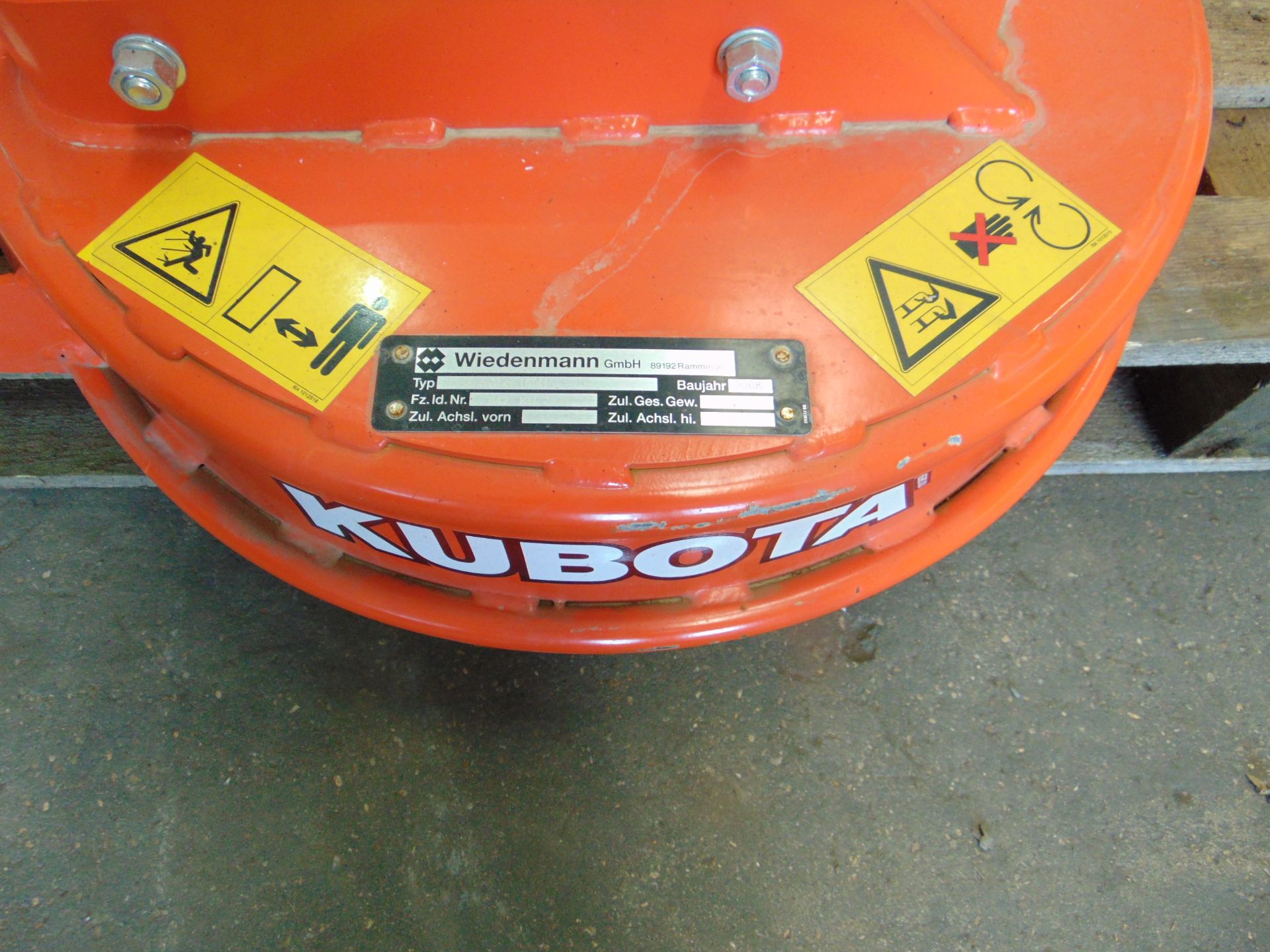 Kubota 150H Mower Deck Unused as shown - Image 3 of 6