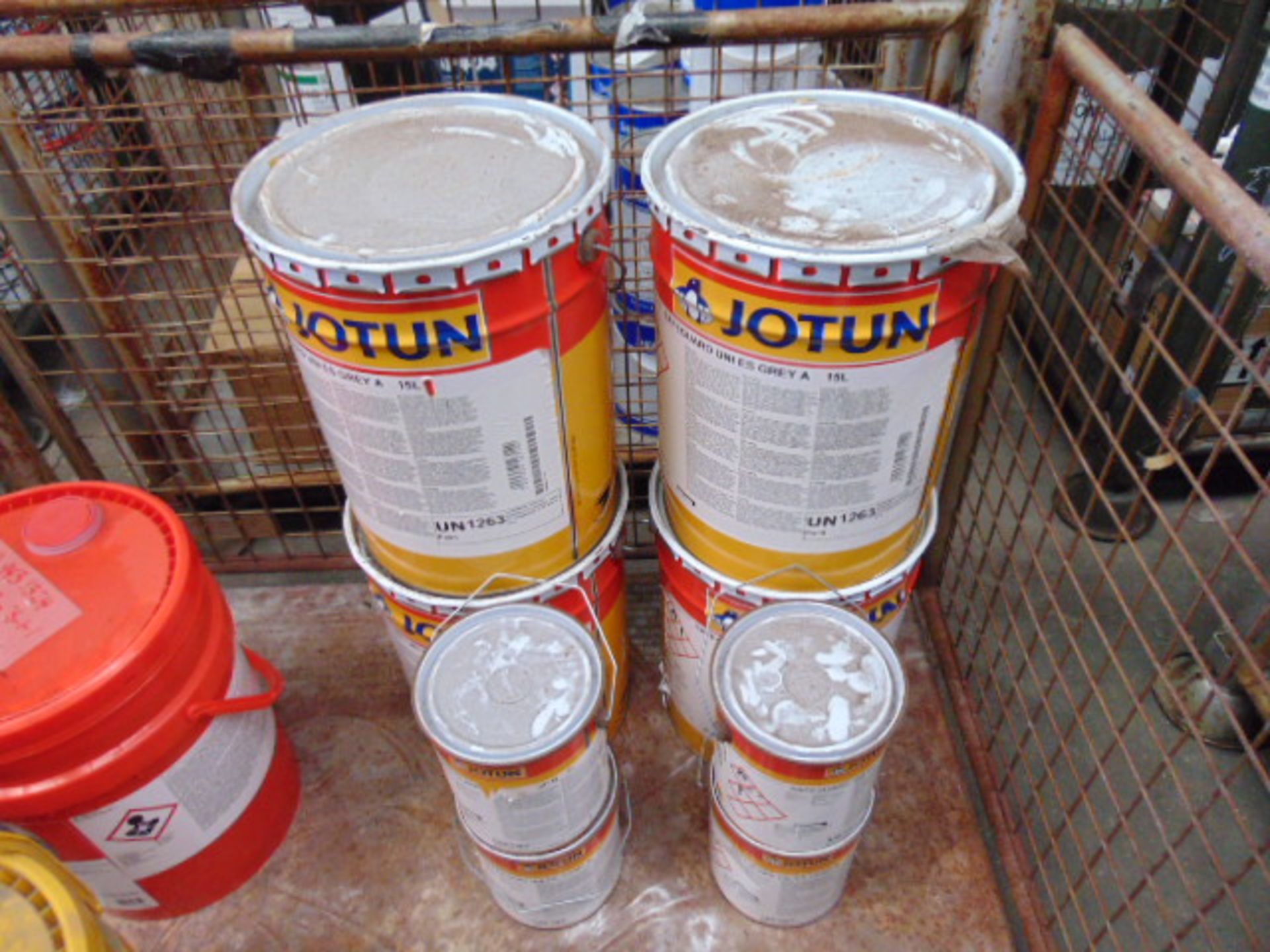 4 x Unissued 15L 2 Pack Jotun Safeguard UNI ES Vinyl Epoxy as shown