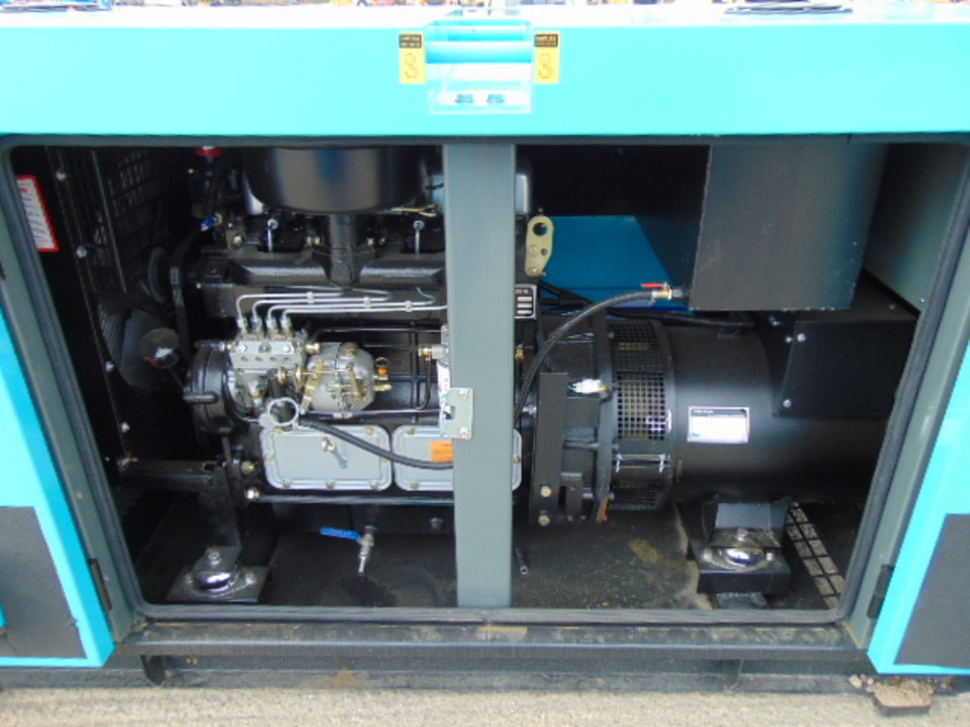 2020 UNISSUED 50 KVA 3 Phase Silent Diesel Generator Set - Image 8 of 22