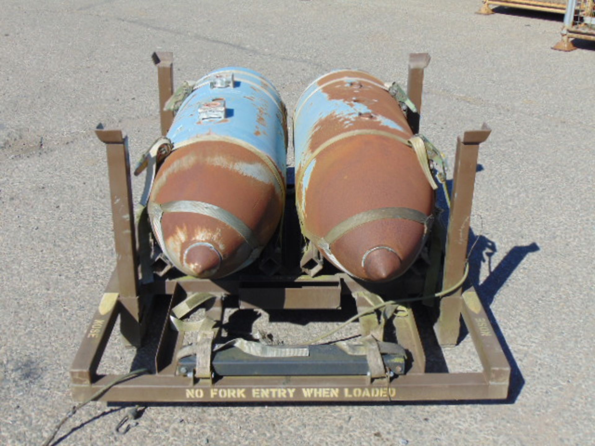 2 x RAF Harrier 1000lb Practice Bombs - Image 2 of 7