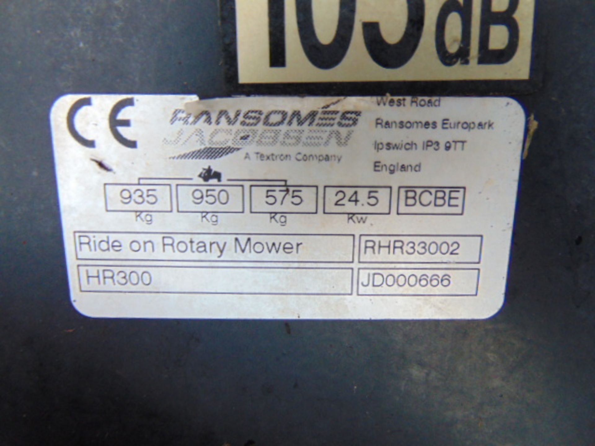 2015 Ransomes HR300T 4x4 Turbo Diesel Upfront Rotary Mower ONLY 1,512 HOURS! - Image 19 of 23
