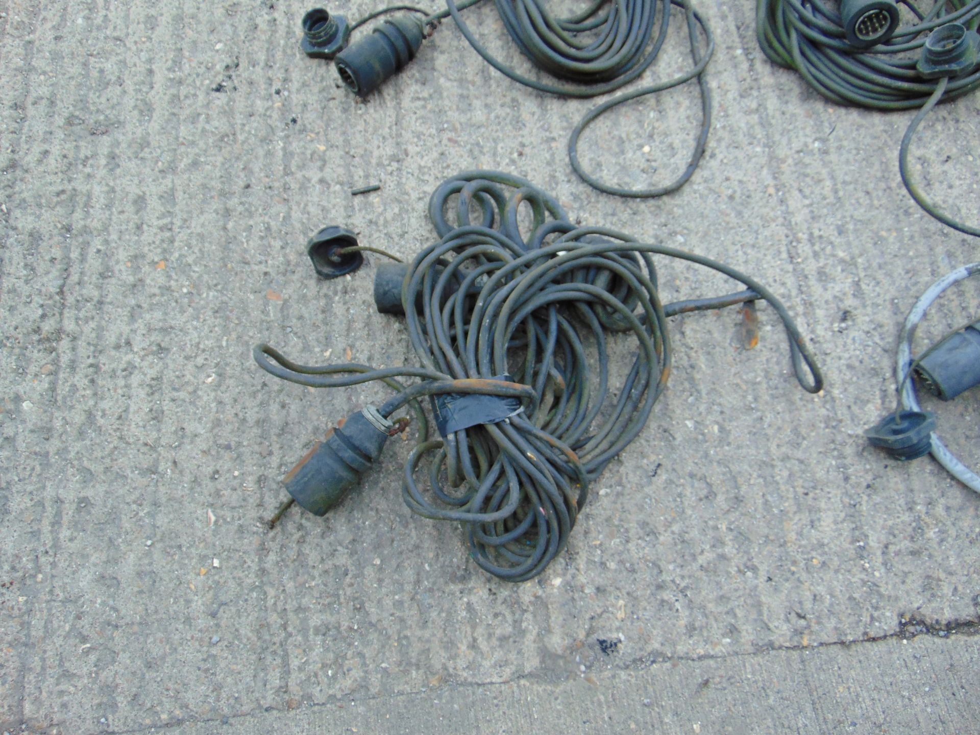 5 x NATO socket trailer lighting cables - Image 5 of 7